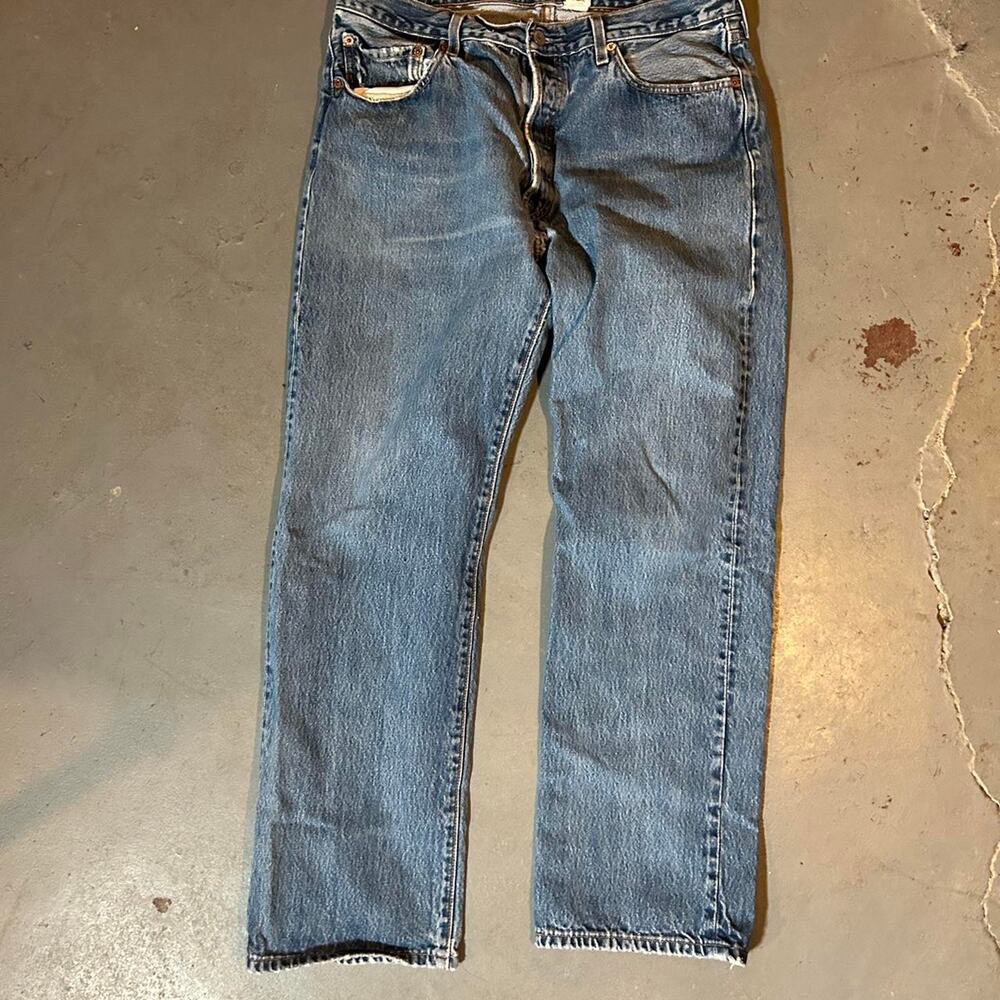 80s blue levis 505 jeans